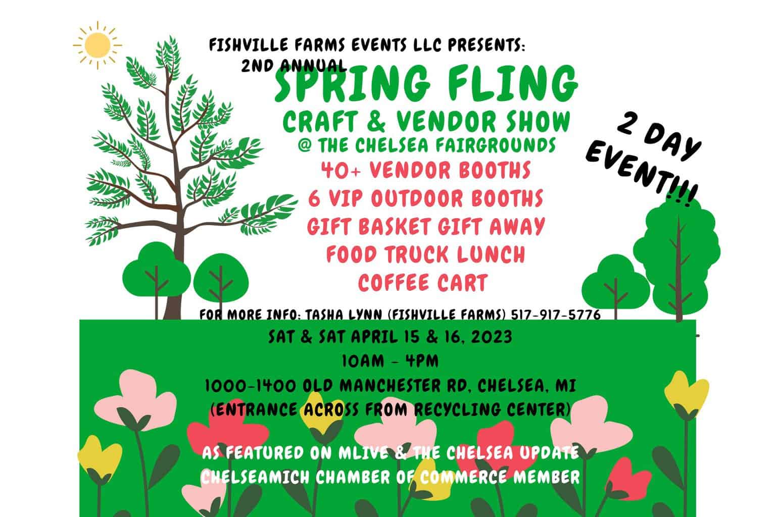 April 1516 Fishville Farms' Spring Fling Craft Show at Chelsea