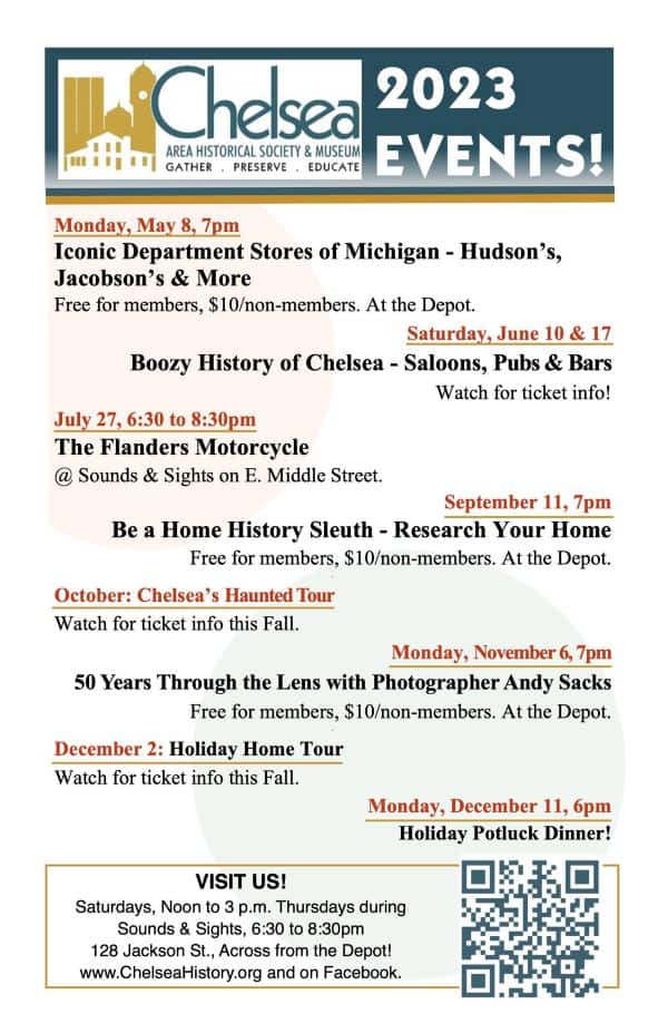 Mark Your Calendars for These Events Chelsea Update Chelsea