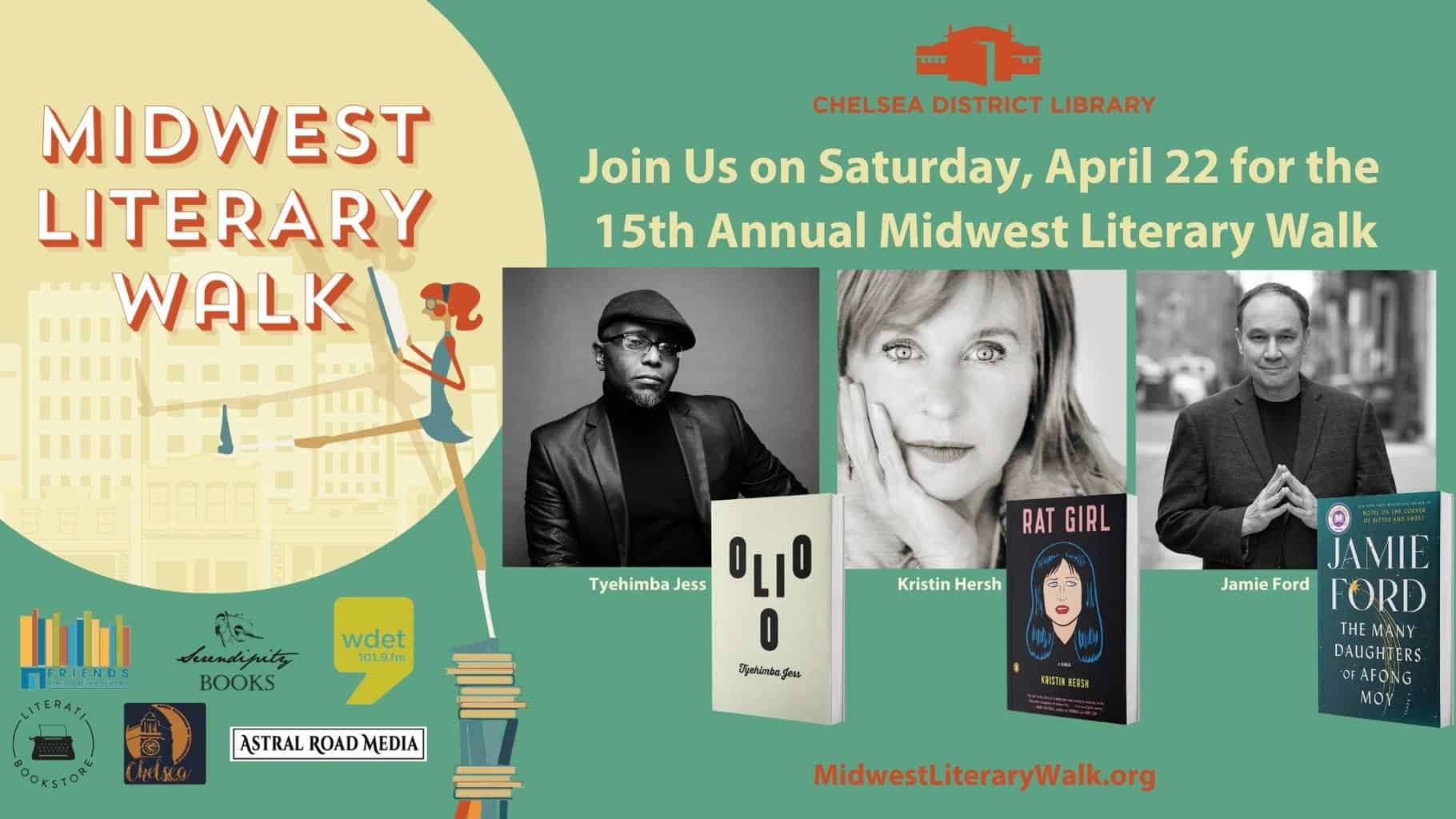 April 22: Chelsea Library Hosts 3 Award-Winning Authors - Chelsea ...
