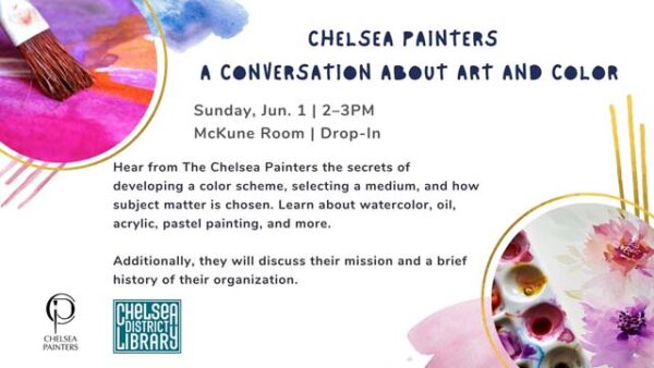 June 1: A Conversation with Chelsea Painters at Chelsea District ...